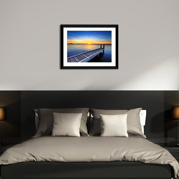 Lake Macquarie Canvas Wall Art-3 Horizontal-Gallery Wrap-25" x 16"-Tiaracle