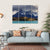 Lake Pehoe In Southern Chile Canvas Wall Art-4 Horizontal-Gallery Wrap-34" x 24"-Tiaracle