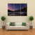 Lake Riedenersee At Night Canvas Wall Art-3 Horizontal-Gallery Wrap-37" x 24"-Tiaracle