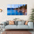 Tahoe Lake After Sunset Canvas Wall Art-5 Horizontal-Gallery Wrap-22" x 12"-Tiaracle
