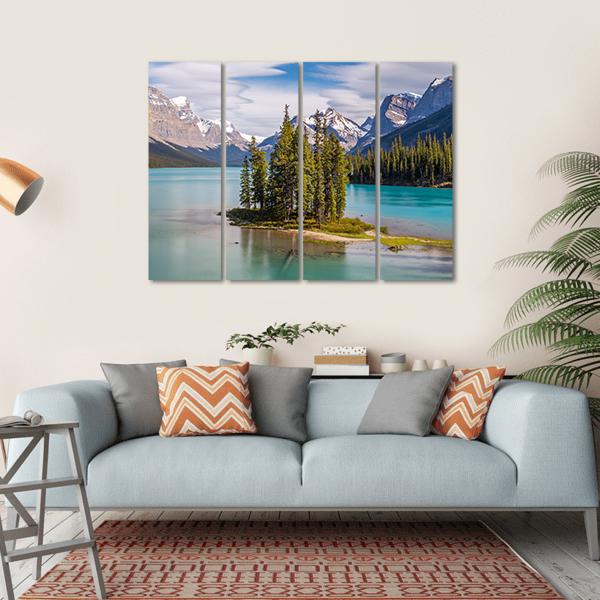 Lake Tahoe Canvas Wall Art-4 Horizontal-Gallery Wrap-34" x 24"-Tiaracle
