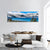 Lake Tahoe With Sierra Mountains Panoramic Canvas Wall Art-1 Piece-36" x 12"-Tiaracle