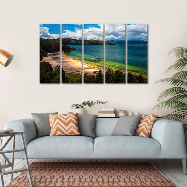 Lake Tota Colombia Canvas Wall Art-5 Horizontal-Gallery Wrap-22" x 12"-Tiaracle