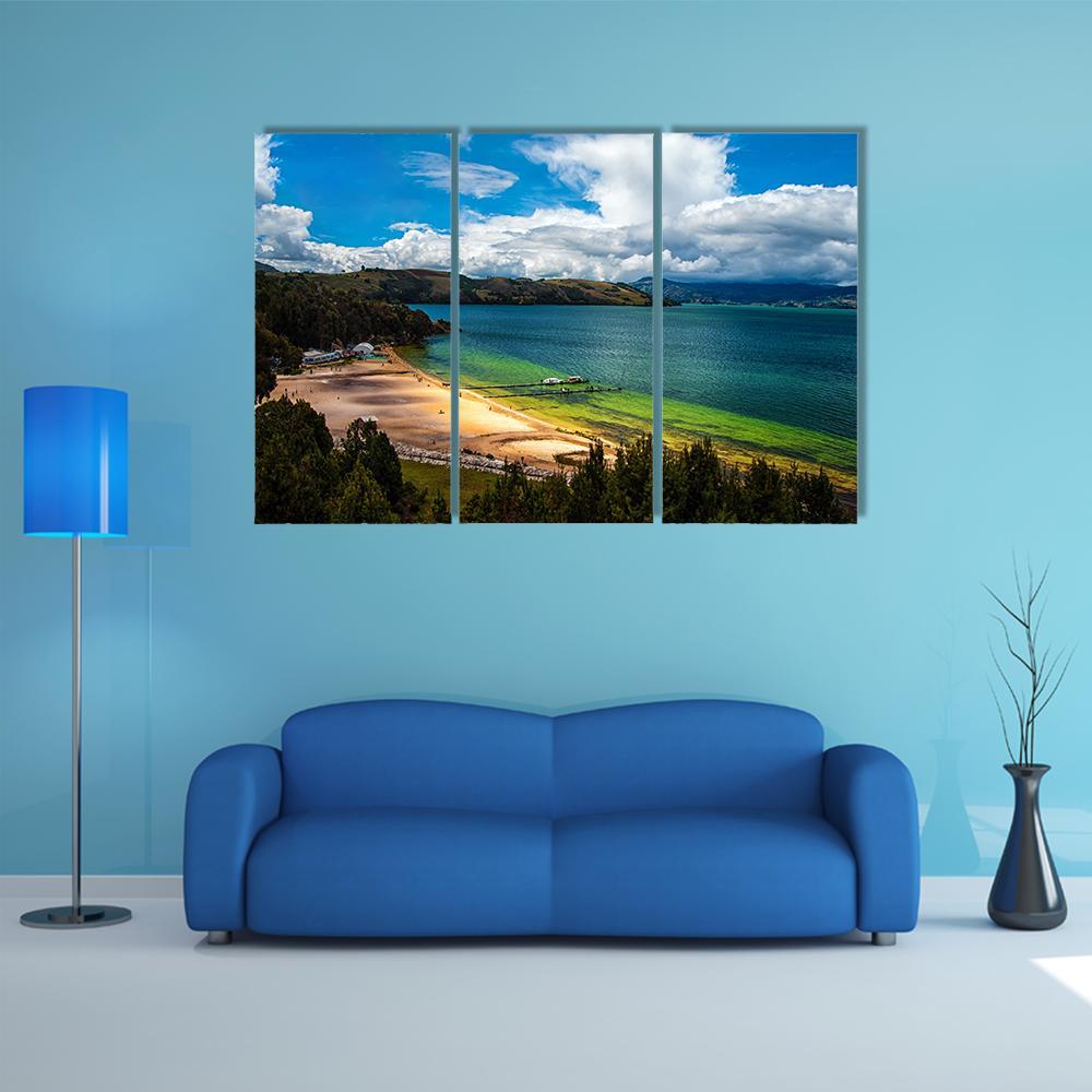 Lake Tota Colombia Canvas Wall Art-3 Horizontal-Gallery Wrap-37" x 24"-Tiaracle