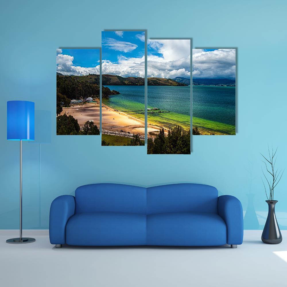 Lake Tota Colombia Canvas Wall Art-4 Pop-Gallery Wrap-50" x 32"-Tiaracle
