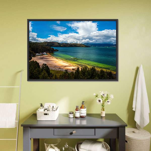 Lake Tota Colombia Canvas Wall Art-3 Horizontal-Gallery Wrap-25" x 16"-Tiaracle