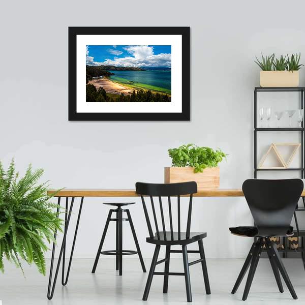 Lake Tota Colombia Canvas Wall Art-3 Horizontal-Gallery Wrap-25" x 16"-Tiaracle