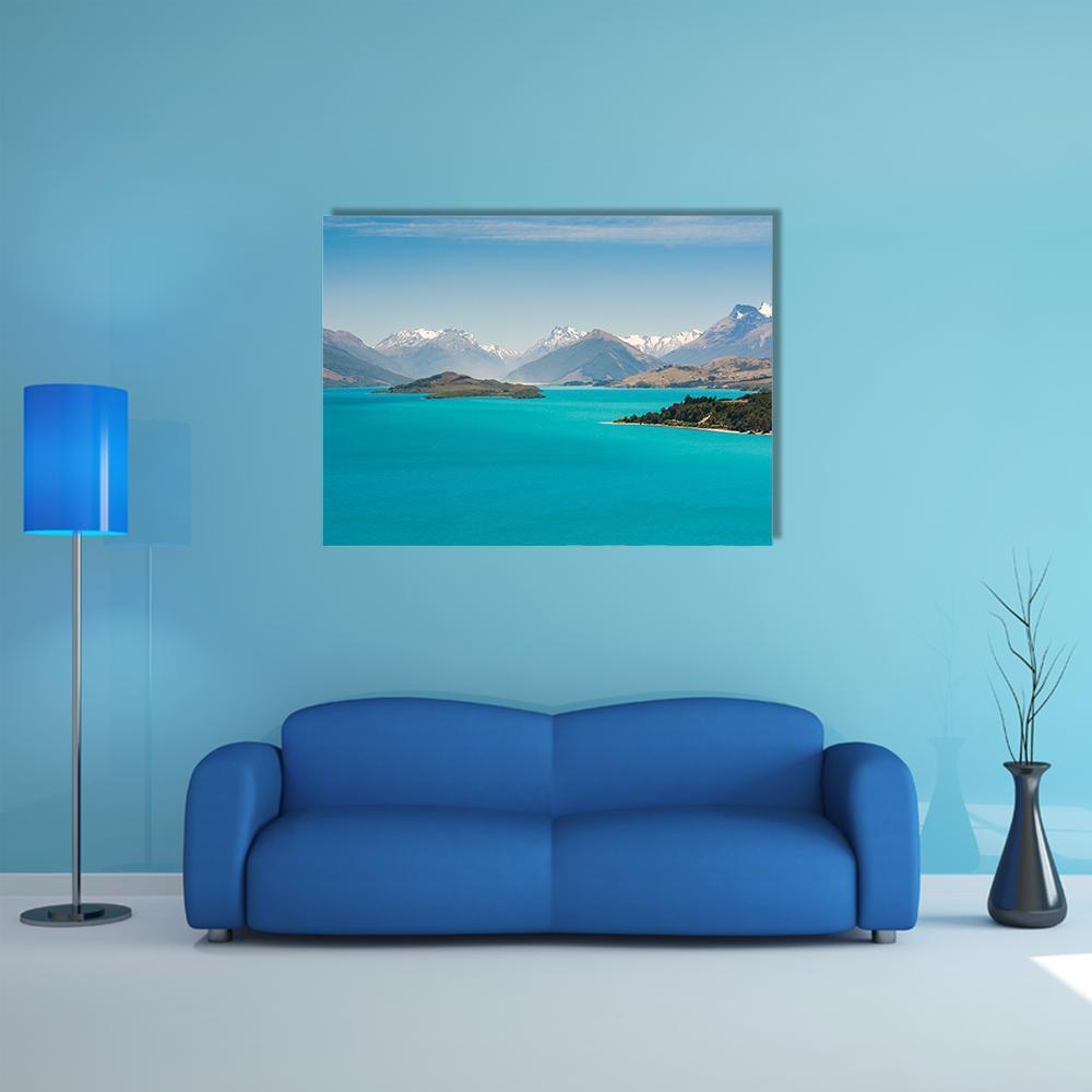 Wakatiup Lake Canvas Wall Art-1 Piece-Gallery Wrap-48" x 32"-Tiaracle
