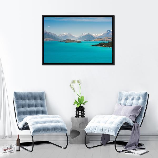 Wakatiup Lake Canvas Wall Art-3 Horizontal-Gallery Wrap-25" x 16"-Tiaracle