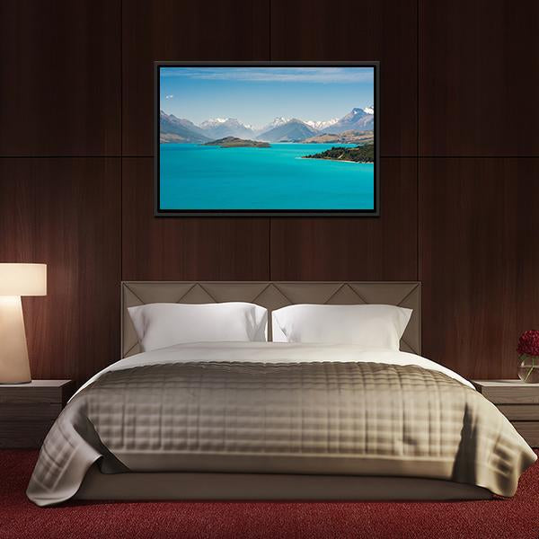 Wakatiup Lake Canvas Wall Art-3 Horizontal-Gallery Wrap-25" x 16"-Tiaracle