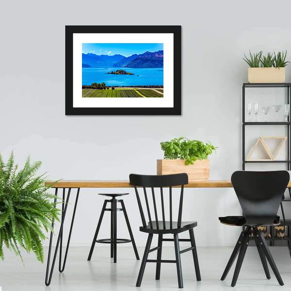 Lake Wanaka Canvas Wall Art-5 Horizontal-Gallery Wrap-22" x 12"-Tiaracle