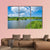 Wallsee Lake Canvas Wall Art-4 Pop-Gallery Wrap-50" x 32"-Tiaracle