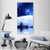 Blue Fantasy Planet Vertical Canvas Wall Art-3 Vertical-Gallery Wrap-12" x 25"-Tiaracle