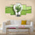 Landscape In Light Bulb Canvas Wall Art-1 Piece-Gallery Wrap-48" x 32"-Tiaracle