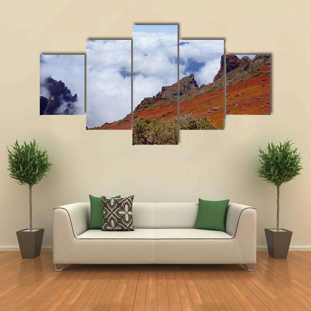 Hiking Trail GR131 Canvas Wall Art-5 Star-Gallery Wrap-62" x 32"-Tiaracle