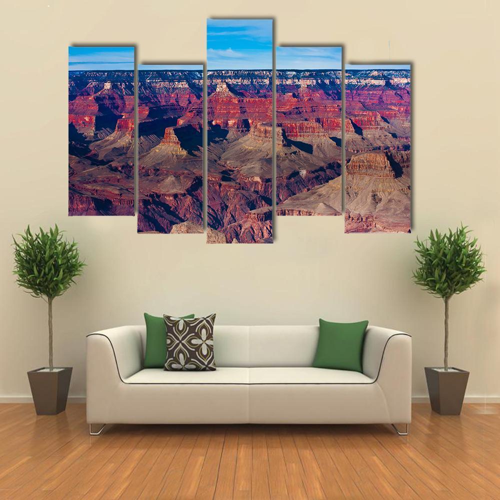 Famous Grand Canyon Canvas Wall Art-1 Piece-Gallery Wrap-48" x 32"-Tiaracle