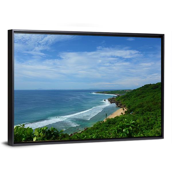 Landscape Of Liuquiu Canvas Wall Art-3 Horizontal-Gallery Wrap-25" x 16"-Tiaracle