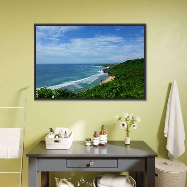 Landscape Of Liuquiu Canvas Wall Art-1 Piece-Floating Frame-24" x 16"-Tiaracle