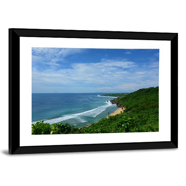 Landscape Of Liuquiu Canvas Wall Art-3 Horizontal-Gallery Wrap-25" x 16"-Tiaracle