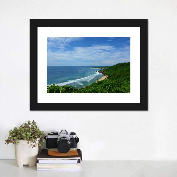 Landscape Of Liuquiu Canvas Wall Art-1 Piece-Framed Print-20" x 16"-Tiaracle