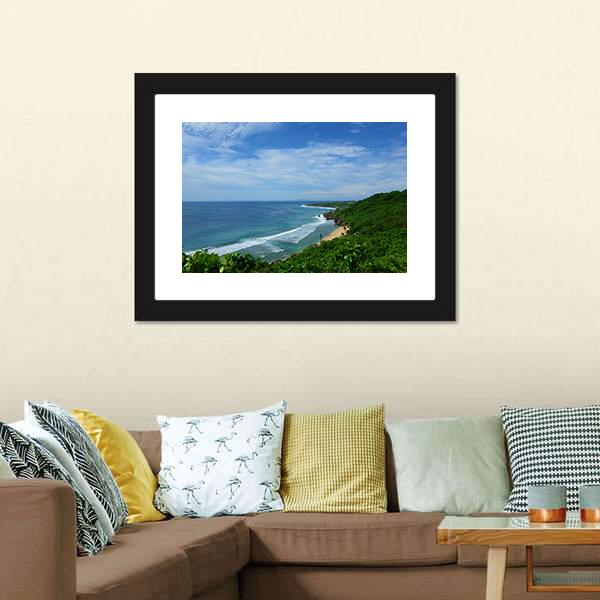 Landscape Of Liuquiu Canvas Wall Art-3 Horizontal-Gallery Wrap-25" x 16"-Tiaracle