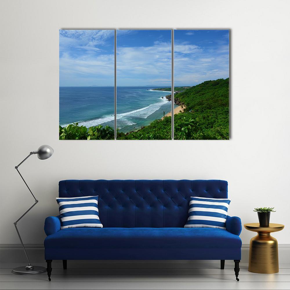 Landscape Of Liuquiu Canvas Wall Art-3 Horizontal-Gallery Wrap-37" x 24"-Tiaracle