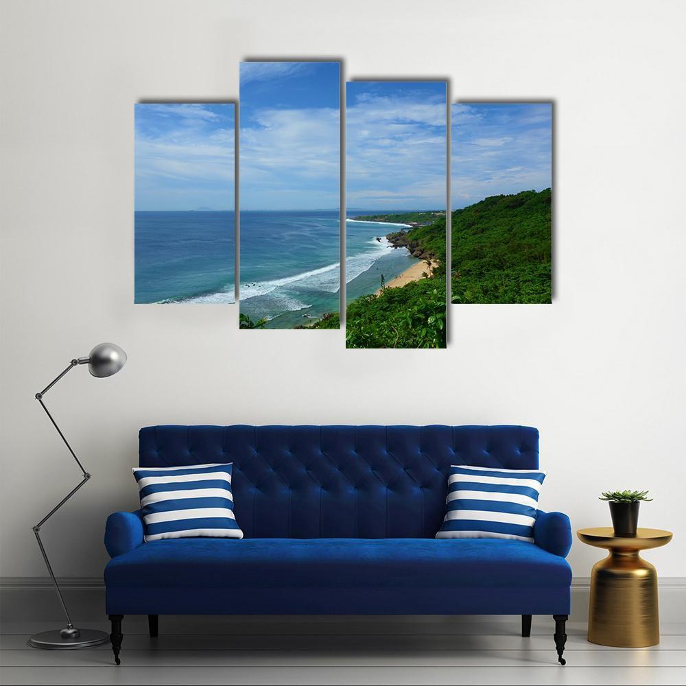Landscape Of Liuquiu Canvas Wall Art-4 Pop-Gallery Wrap-50" x 32"-Tiaracle