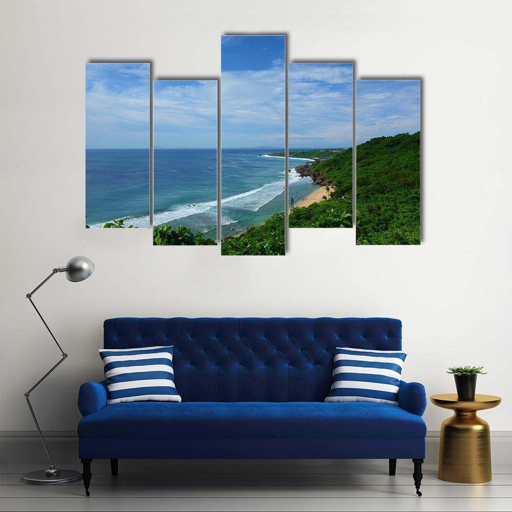 Landscape Of Liuquiu Canvas Wall Art-5 Pop-Gallery Wrap-47" x 32"-Tiaracle
