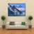 Landscape Of Snow Mountain Canvas Wall Art-4 Pop-Gallery Wrap-50" x 32"-Tiaracle