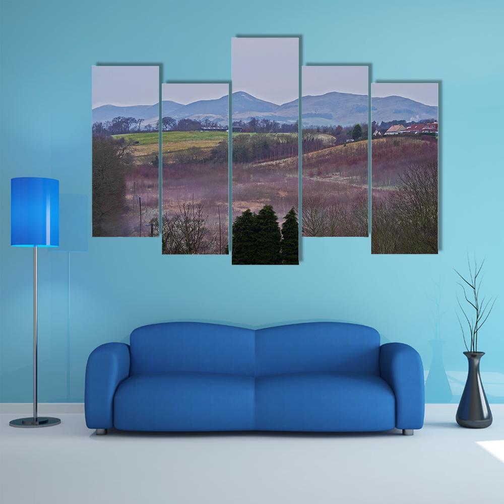 Landscape Of Roslin Canvas Wall Art-4 Pop-Gallery Wrap-50" x 32"-Tiaracle