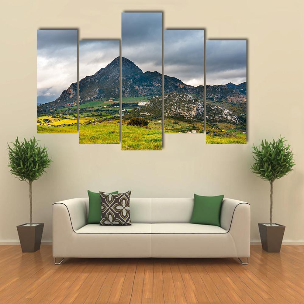 Sierra Crestellina Andalusia Canvas Wall Art-5 Pop-Gallery Wrap-47" x 32"-Tiaracle
