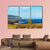 Coastline Towards Hanga Roa Canvas Wall Art-5 Pop-Gallery Wrap-47" x 32"-Tiaracle