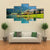 Lake Auronzo Canvas Wall Art-3 Horizontal-Gallery Wrap-37" x 24"-Tiaracle