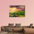 Landscape Under Morning Sky Canvas Wall Art-4 Horizontal-Gallery Wrap-34" x 24"-Tiaracle
