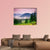 Foggy Mountain Canvas Wall Art-4 Pop-Gallery Wrap-50" x 32"-Tiaracle