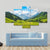 Landscape With The Alps Austria Canvas Wall Art-5 Star-Gallery Wrap-62" x 32"-Tiaracle