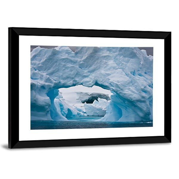 Large Arctic Iceberg Canvas Wall Art-3 Horizontal-Gallery Wrap-25" x 16"-Tiaracle