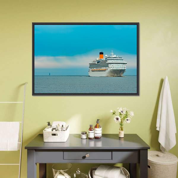 Large Royal Cruise Canvas Wall Art-1 Piece-Floating Frame-24" x 16"-Tiaracle