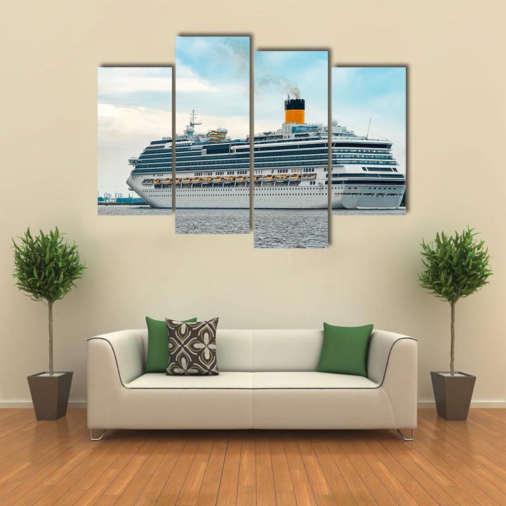Royal Cruise Canvas Wall Art-4 Pop-Gallery Wrap-50" x 32"-Tiaracle