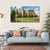 Laugharne Castle Canvas Wall Art-5 Horizontal-Gallery Wrap-22" x 12"-Tiaracle