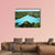 Lava Stones Covered With Moss Canvas Wall Art-4 Horizontal-Gallery Wrap-34" x 24"-Tiaracle