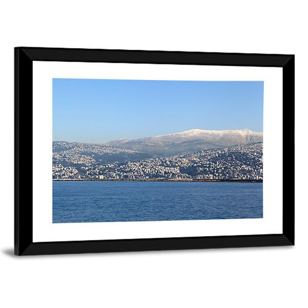 Lebanon Mountain Canvas Wall Art-3 Horizontal-Gallery Wrap-25" x 16"-Tiaracle