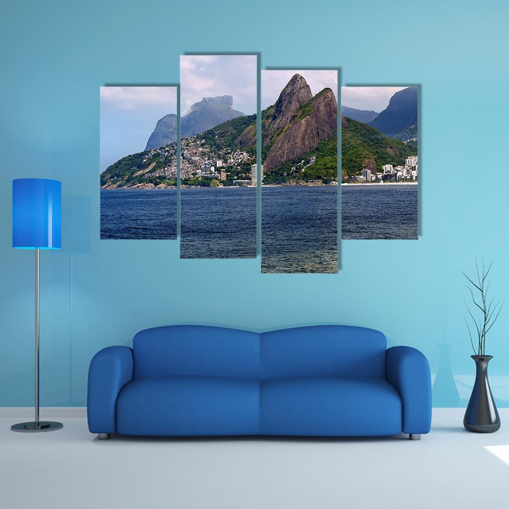Dois Irmao Brazil Canvas Wall Art-4 Pop-Gallery Wrap-50" x 32"-Tiaracle
