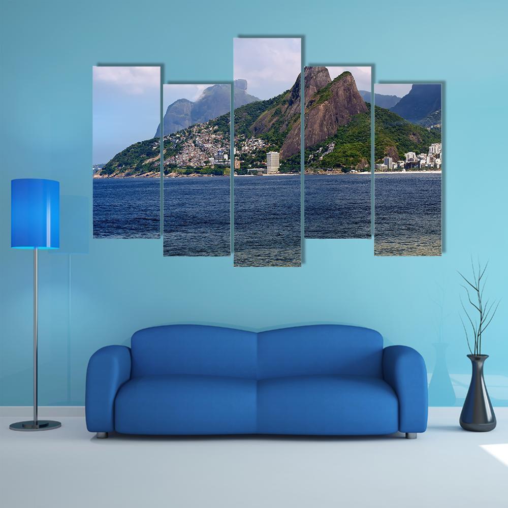 Dois Irmao Brazil Canvas Wall Art-5 Pop-Gallery Wrap-47" x 32"-Tiaracle