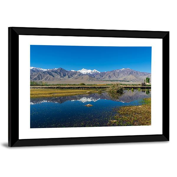 Leh Ladakh India Canvas Wall Art-3 Horizontal-Gallery Wrap-25" x 16"-Tiaracle
