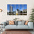 Leipzig City Saxony Canvas Wall Art-5 Horizontal-Gallery Wrap-22" x 12"-Tiaracle