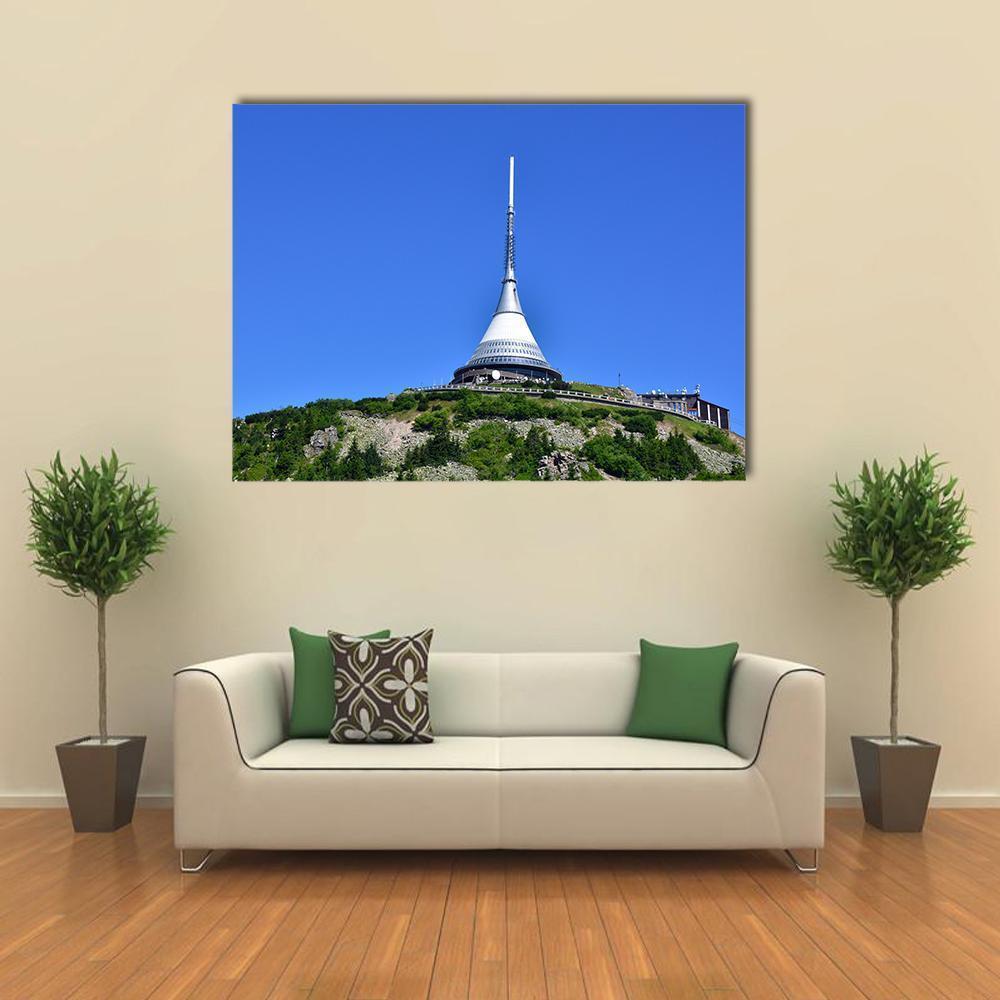 Liberec In The North Of The Czech Republic Canvas Wall Art-4 Horizontal-Gallery Wrap-34" x 24"-Tiaracle