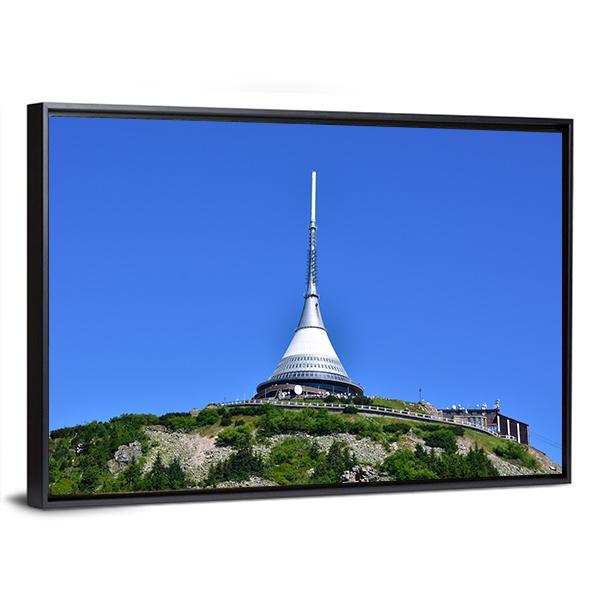 Liberec In The North Of The Czech Republic Canvas Wall Art-5 Horizontal-Gallery Wrap-22" x 12"-Tiaracle