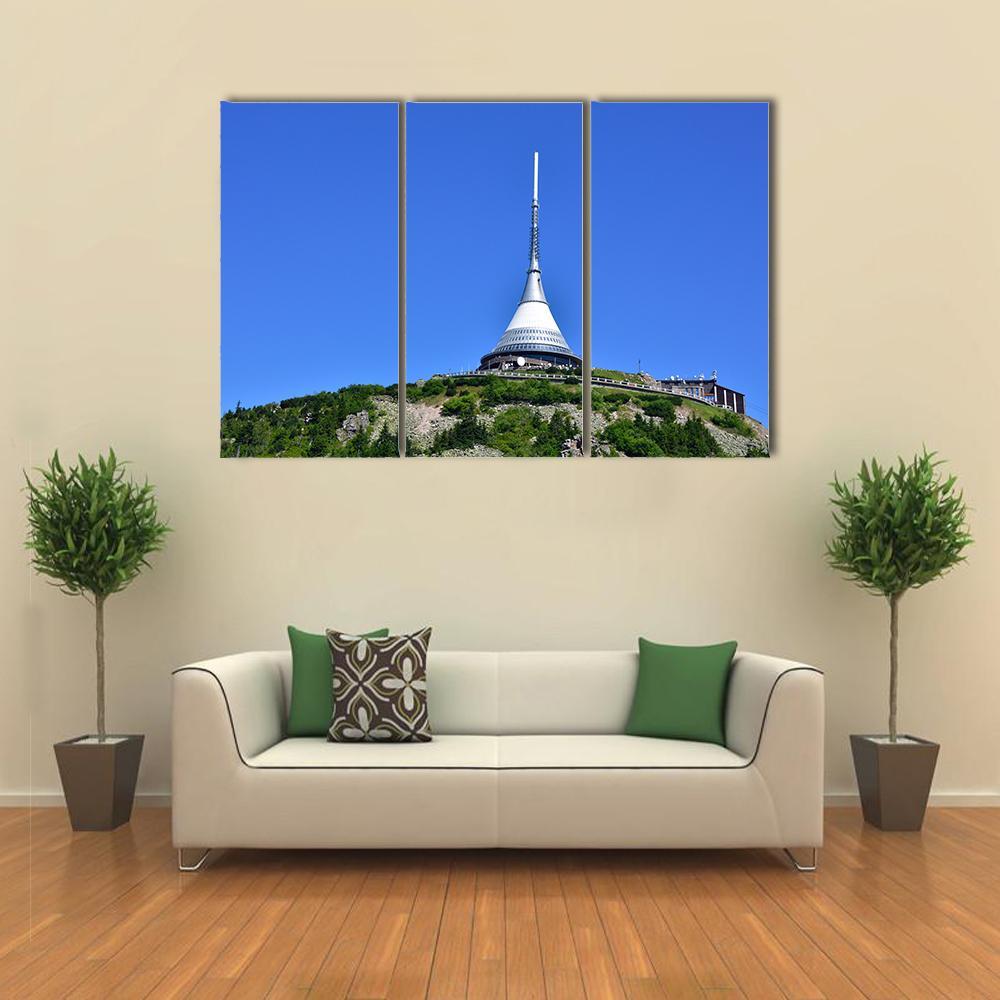 Liberec In The North Of The Czech Republic Canvas Wall Art-3 Horizontal-Gallery Wrap-37" x 24"-Tiaracle