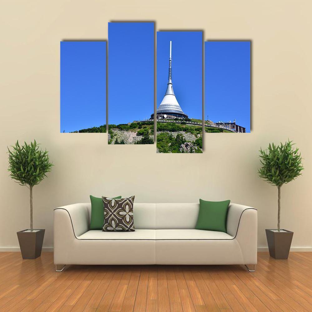 Liberec In The North Of The Czech Republic Canvas Wall Art-4 Pop-Gallery Wrap-50" x 32"-Tiaracle